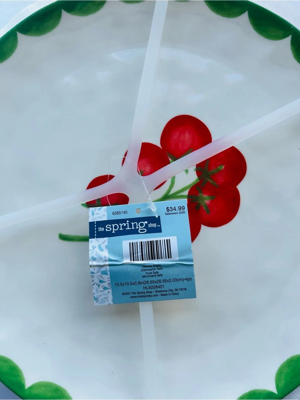Hobby Lobby Cherry Tomato Dishware